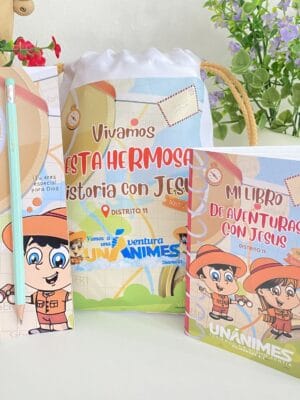 Kit Aventura para niños | Cuaderno + Mochila + lapiz Kit Aventura para niños | Cuaderno + Mochila + lapiz