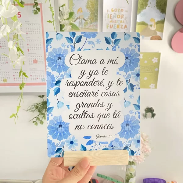 Placas con mensajes cristianos