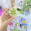 Botones broche con mensajes de fe Botones broche con mensajes de fe