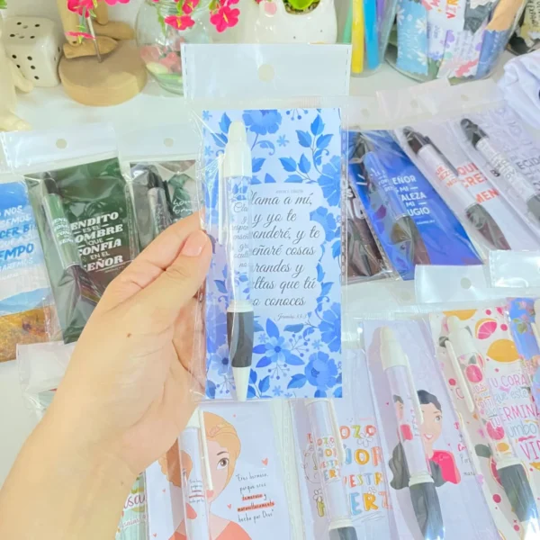Kit: lapicero + tarjeta